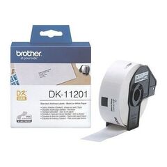 Стандартные адресные наклейки Brother DK-11201 (29 x 90 мм) 400 шт