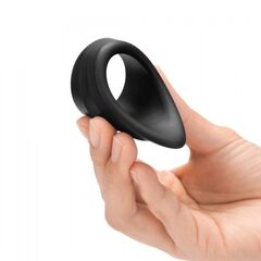 Черное эрекционное кольцо Mojo Molto - 