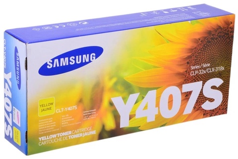 Лазерный картридж Samsung CLT-Y407S SU476A желтый