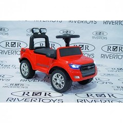Электромобиль Rivertoys Ford Ranger DK-P01 красный