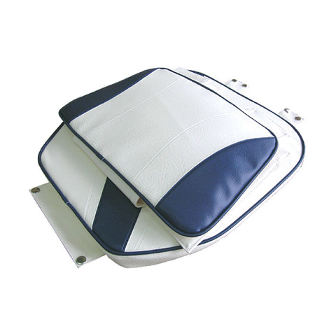 Подложка для сидений C12513, бело-синяя