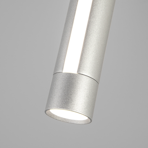 Накладной светодиодный светильник 20084/1 LED серебро