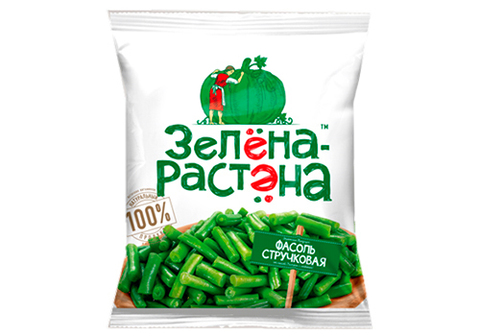 Фасоль стручковая замороженная, 400г