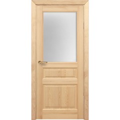 Купить Межкомнатная дверь массив сосны Порталини 4 под покраску под остекление 1