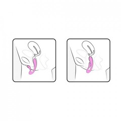 Двойной вибратор G-WAVE розовый от Adrien Lastic