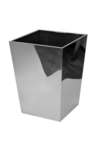 Кашпо напольное металлическое 57x42см Garda Decor цвет серебро