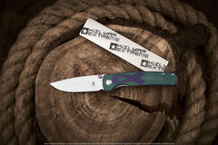 Складной нож Kizer Fighter сталь 154CM Satin рукоять G10