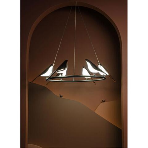 Подвесная светодиодная люстра Divinare SUMMER 1188/06 LM-42