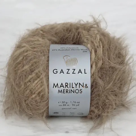 Пряжа Gazzal Marilyn & Merinos 8272