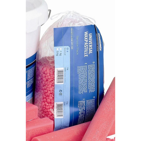 Картинка парафин Holmenkol Universal Wax Pastille PINK 1 kg универсальный - 2