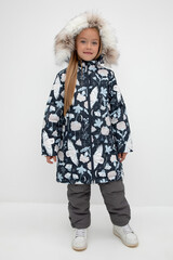 пальто  для девочки  ВК 38087/н/3 УЗГ