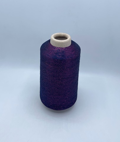 Torcitura di Domaso, LARIO, 4750м, 80%Вискоза, 20%Полиэстер(люрекс), Чернильно-розовый(33), арт-36966