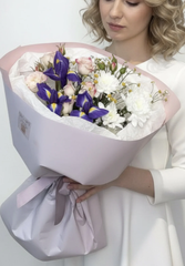Букет "Ирис блю"