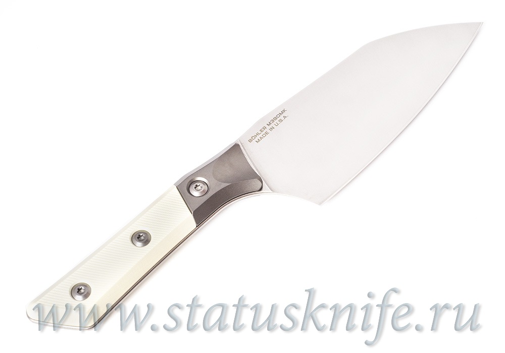 Нож Microtech Kitchen Santoku Bolster Ivory G-10 3200B-10IV