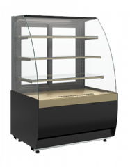 Кондитерская витрина Carboma KR70 VM 0,9-1 LIGHT (RADIUS) (9005-0109)