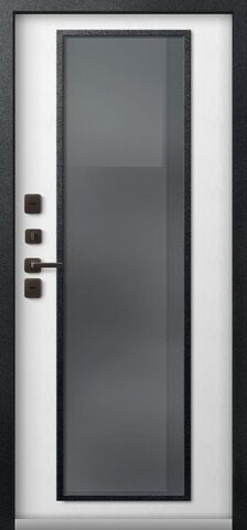 Термодверь входная Центурион Т-21 (2026), 2 замка, 1,4 мм металл, (черный муар+белый ясень софт) #3