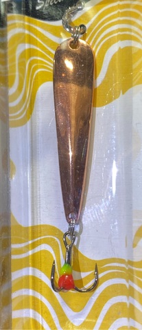 62 Блесна зимняя KDF Minkur 130-8027 7 гр 53 мм цв copper