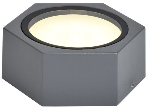 Светильник уличный 5204 потолочный GX53 IP65 серый IEK