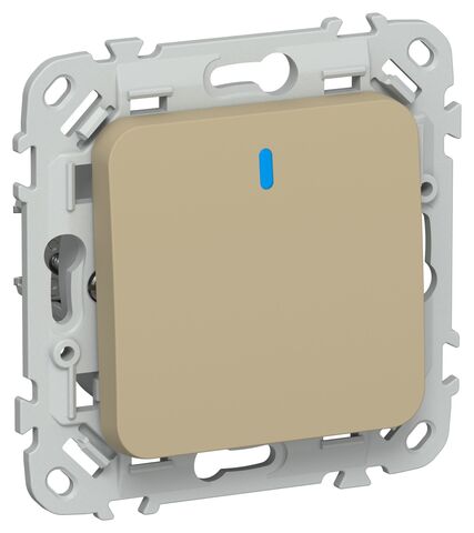 FLITE Выключ. 1-кл. прох. с инд. 10А ВС61-1-1-ФлХ хак. IEK