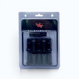 Комплект колесных гаек 17мм L48 сквозные M12x1.5 20шт. + Ключ Черный