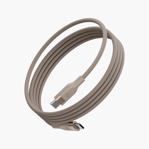 Кабель магнитный Energea HELIX MAGNETIC, USB-C to USB-C, 100W 1.5M, Золотой | Gold