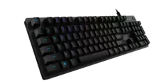 Клавиатура Logitech Mechanical Gaming G512 Carbon механическая черный USB RGB(