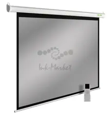 Экран Cactus 138x220см SIlverMotoExpert CS-PSSME-220X138-WT 16:10 настенно-потолочный рулонный белый (моторизованный привод) — фото 3