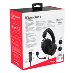 Компьютерная гарнитура HyperX Cloud Alpha S Black (Черный)