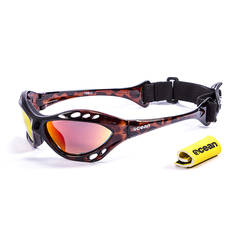 Очки Ocean Cumbuco коричневые/оранжевые линзы