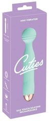 Зеленый мини-вибратор Cuties 2.0 - 17,2 см. - 