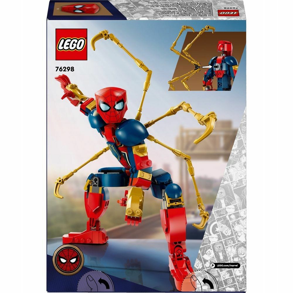 Конструктор LEGO Marvel Super Heroes - Фигурка Железного Человека-Паука - Лего  Марвел 76298 купить в Москве | Доставка по России.