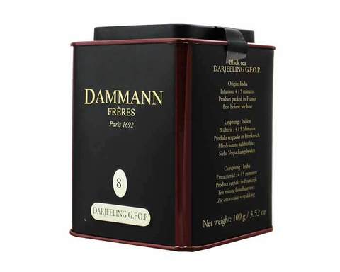 Чай черный Dammann Darjeeling GFOP, 100 г (Дамманн)