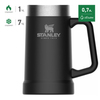 Картинка термокружка Stanley Adventure Mug 0,7L Черный - 2