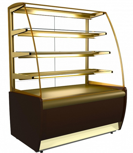 Витрина нейтральная POLUS K70 N 1,3-1 LIGHT 0012-0109 (Нейтральная 1,3 Сarboma)