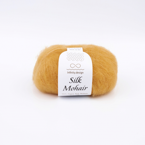 Пряжа Infinity Silk Mohair 2015 кукуруза