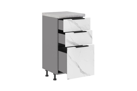 Брауни С3ЯК-400 (Г.394) шкаф нижний (3 ящика: 3 фасада)