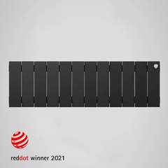 Радиатор биметаллический  PianoForte Noir Sable 200 (черный)  - 12 секций