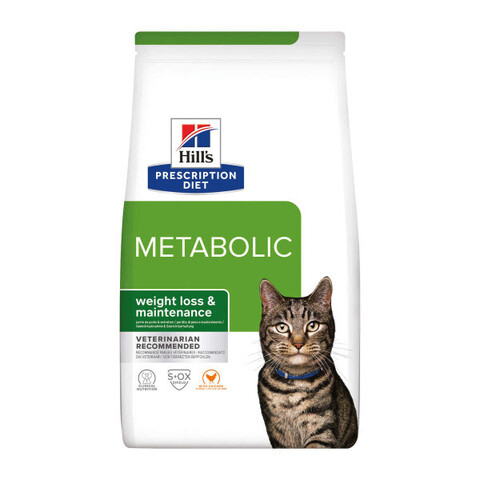 Hill's Диета Metabolic сухой корм для кошек для коррекции веса 3 кг
