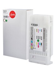 Струйный картридж Sakura C13T41F340 (T41F3 M) для Epson SureColor SC-T3400/5400, пигментный тип чернил, пурпурный, 350 мл.