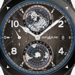 Montblanc 1858 Geosphere CARBO₂ 0 Oxygen Limited Edition — 1969 экземпляров
