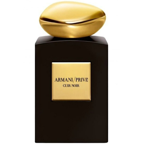 Armani Prive Cuir Noir