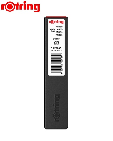 Грифель Rotring 2.0 mm HB (12 шт.) (S0230451)