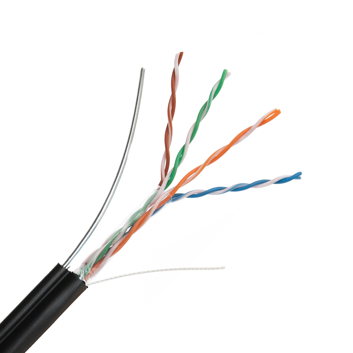 Utp 4pr 24awg cat5e. Кабель NETLAN. Витая пара NETLAN черный уличный.