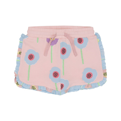 Шорты Stella McCartney Kids Flowers Pink