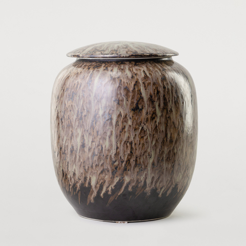 ВАЗА С КРЫШКОЙ LS TIGER ROUND