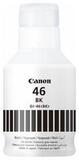 Чернила Canon GI-46 Bk (black), черные для MAXIFY GX6040, 170 мл
