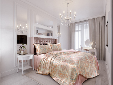 Постельное белье 2 спальное евро Luxe Dream Эстель