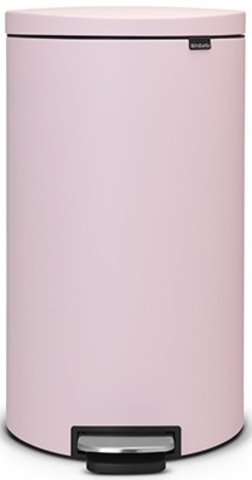 Ведро для мусора Brabantia FlatBack 30л розовое