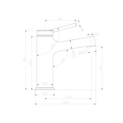 Смеситель для умывальника Lemark Minima - LM3806C