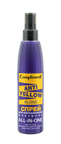 Compliment Anti-Yellow Blond Спрей для нейтрализации желтизны